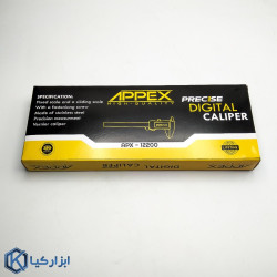 کولیس دیجیتال اپکس کد A-12200 گستره 0-200 میلی متر