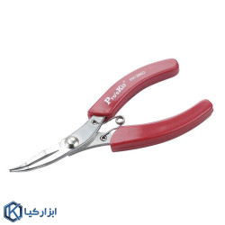 انبر دم باریک سر کج پروسکیت مدل PK-396D