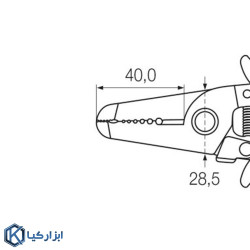 سیم لخت کن ویها مدل Electronic Z49703180