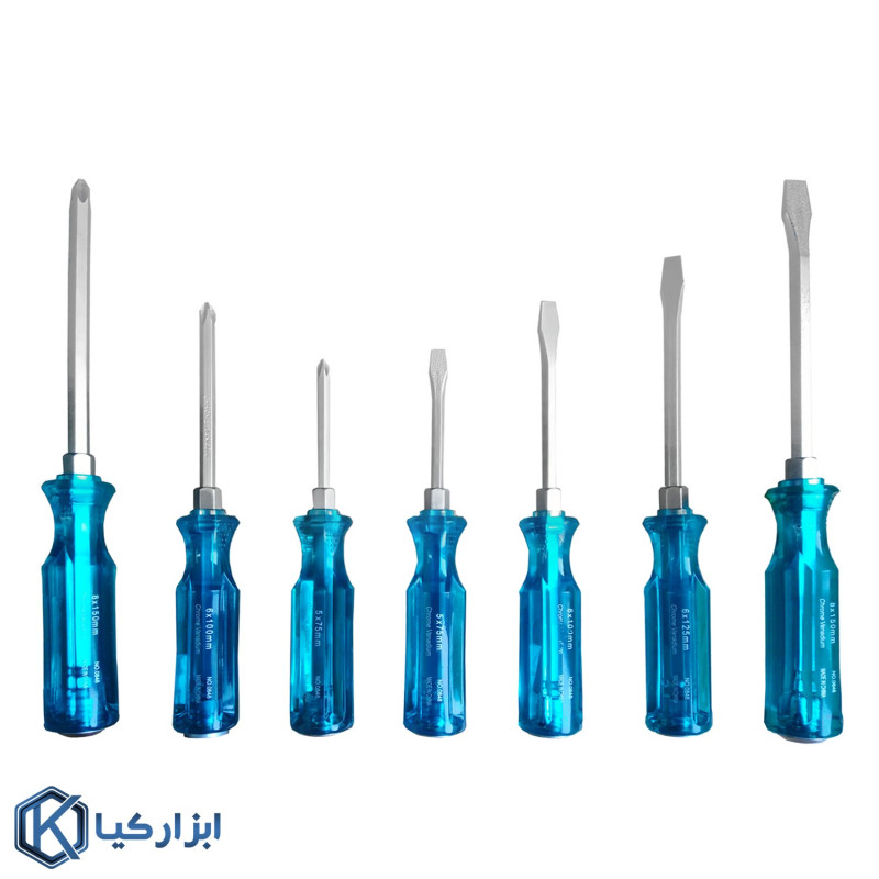 مجموعه 7 عددی پیچ گوشتی اکسی تلی کد 0848