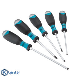 مجموعه 5 عددی پیچ گوشتی ضربه خور هازت کد 810