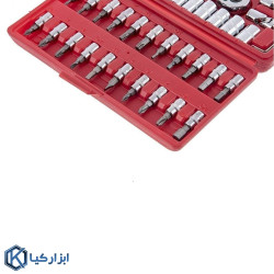 مجموعه 46 عددی آچار بکس اسرانوی مدل A1-X04605عکس شماره 4