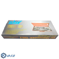 جعبه بکس 1/2 اینچ اسکای مدل ST-7124H