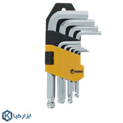 مجموعه 9 عددی آچار آلن رینو مدل RPT-4110B