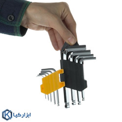 مجموعه 9 عددی آچار آلن رینو مدل RPT-4110B