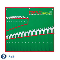 مجموعه 26 عددی آچار یکسر رینگی تاپتول مدل GAAA2604 سایز 6-32