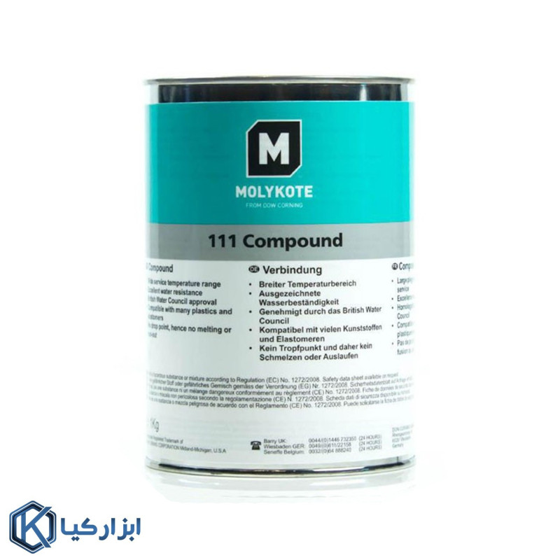 گریس ترکیبی مولیکوت Molykote 111 Compound Grease