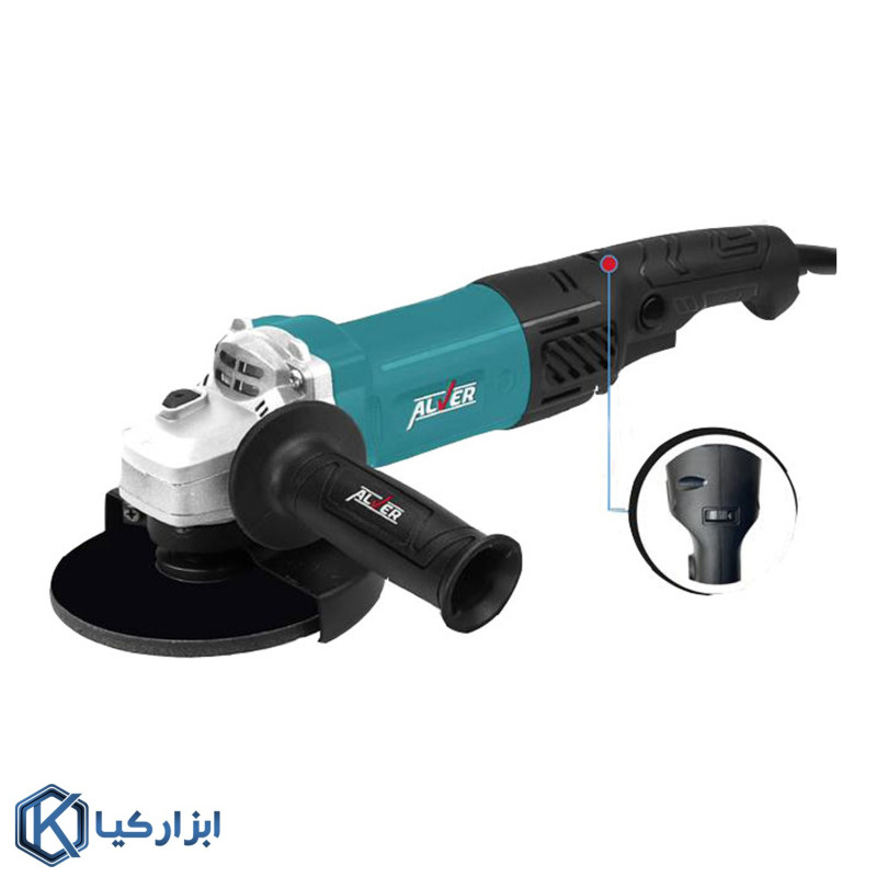 مینی فرز دسته بلند دیمردار 1200 وات آلور مدل AV-4012