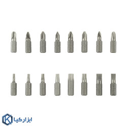 ست 17 پارچه سری پیچ گوشتی آاگ مدل PROFI-BIT