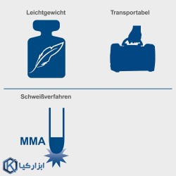 اینوتر جوشکاری 130 آمپری شپخ مدل WSE1000