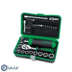 جعبه بکس 41 پارچه 1/4 اینچ تاپ تول مدل GADW4101