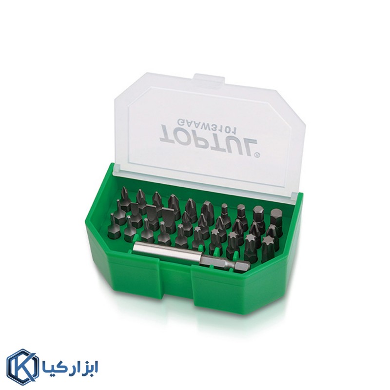 جعبه پیچ گوشتی سر دریلی 31 عددی تاپ تول مدلGAAW3101