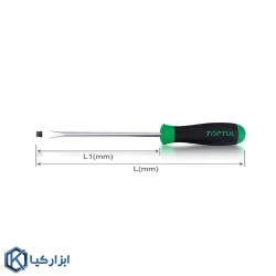 پیچ گوشتی دو سو 6/5*100 مدل FAAB6E10 تاپ تول