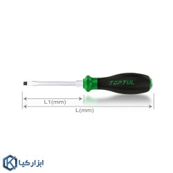 پیچ گوشتی چهارسو ضربه ایPH2*100 مدل FBGB0210 تاپ تول