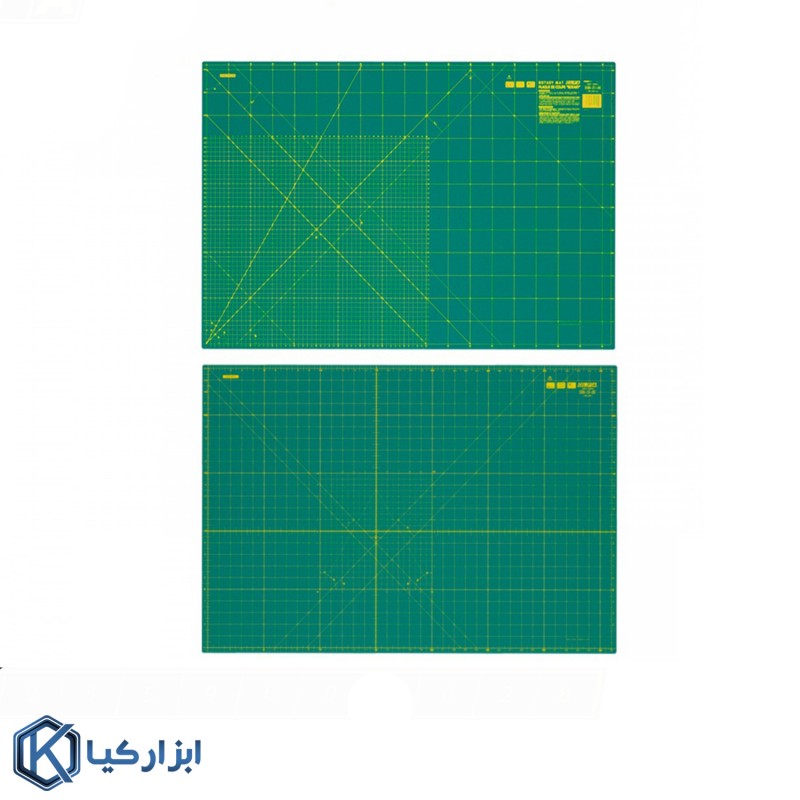 تخته کاتر با ضخامت 1.5 میلیمتر دو طرف مندرج (60*90) اُلفا مدل RM-IC-M