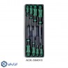 جعبه ابزار چرخدار 5 کشو با ابزار (306 پارچه) لیکوتا مدل AWX-2601BTSK02