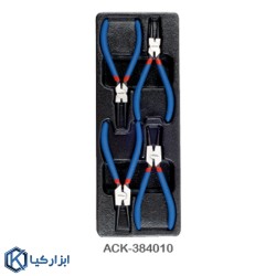 جعبه ابزار چرخدار 5 کشو با ابزار (306 پارچه) لیکوتا مدل AWX-2601BTSK02