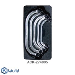 جعبه ابزار چرخدار 5 کشو با ابزار (306 پارچه) لیکوتا مدل AWX-2601BTSK02