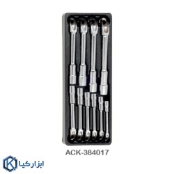 جعبه ابزار چرخدار 7 کشو با ابزار (377 پارچه) لیکوتا مدل AWX-2603BTSK02