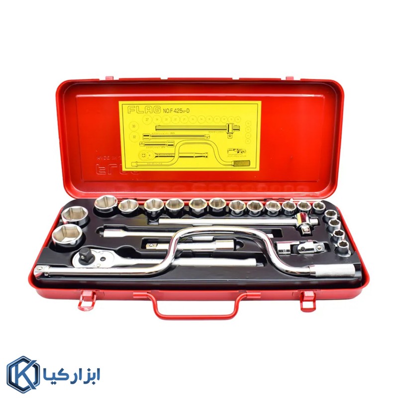 جعبه بکس 25 عددی 6 پر فلگ مدل F-425M-D