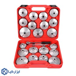 کیت 23 عددی آچار فیلتر کاسه ای آلومینیومی ال کا تولز A5025
