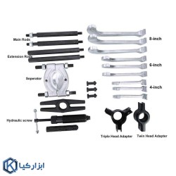 کیت بلبرینگ کش و پولی کش 10 تن هیدرولیک ال کا تولز مدل J0002