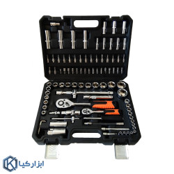 مجموعه 94 عددی آچار و سری...