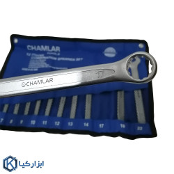 مجموعه 12 عددی آچار یک سرتخت یک سر رینگی چملر مدل JI-111PPعکس شماره 4