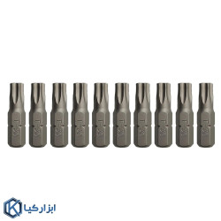 مجموعه 10 عددی سری پیچ گوشتی مدل T30