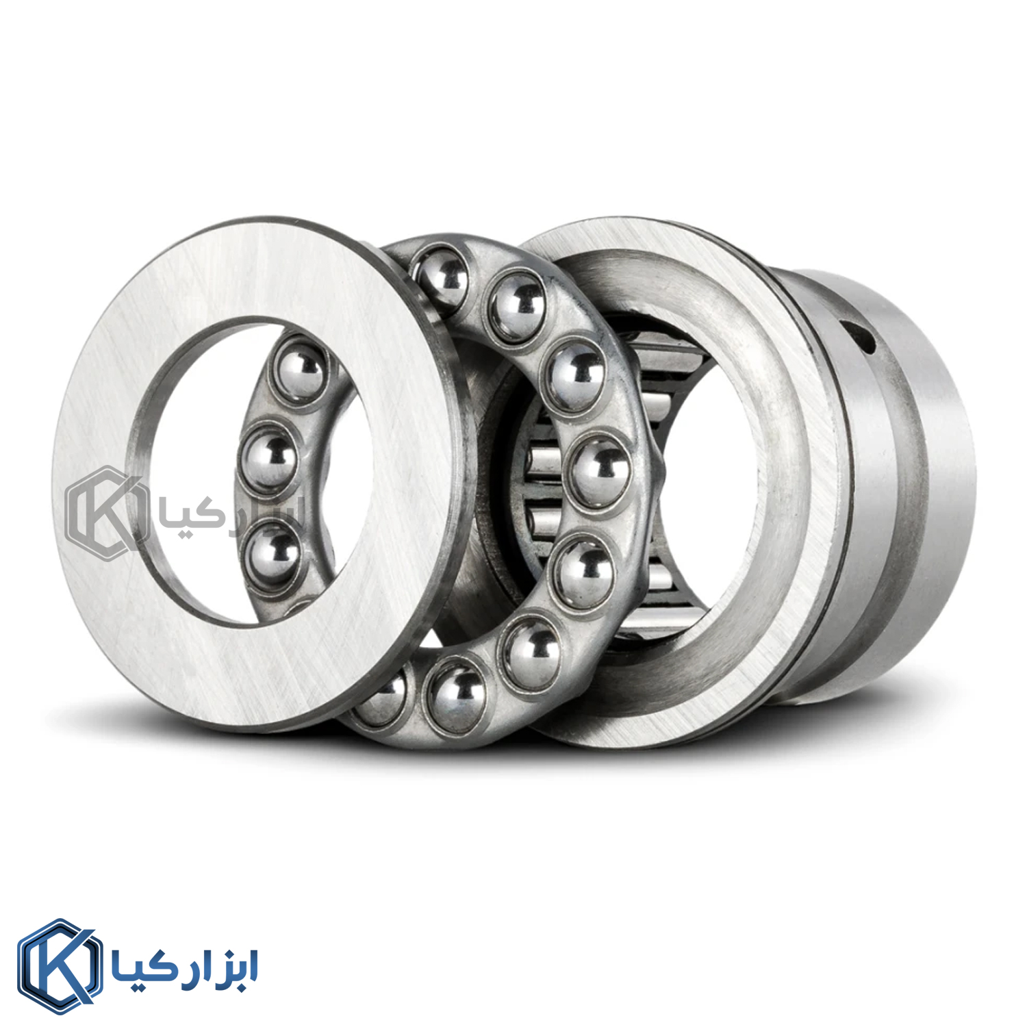 رولبرینگ سوزنی بلبرینگ کف گرد NKX12 عکس شماره 2