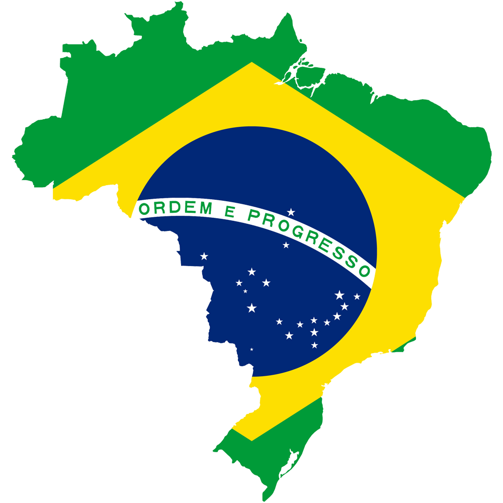نقشه کشور برزیل