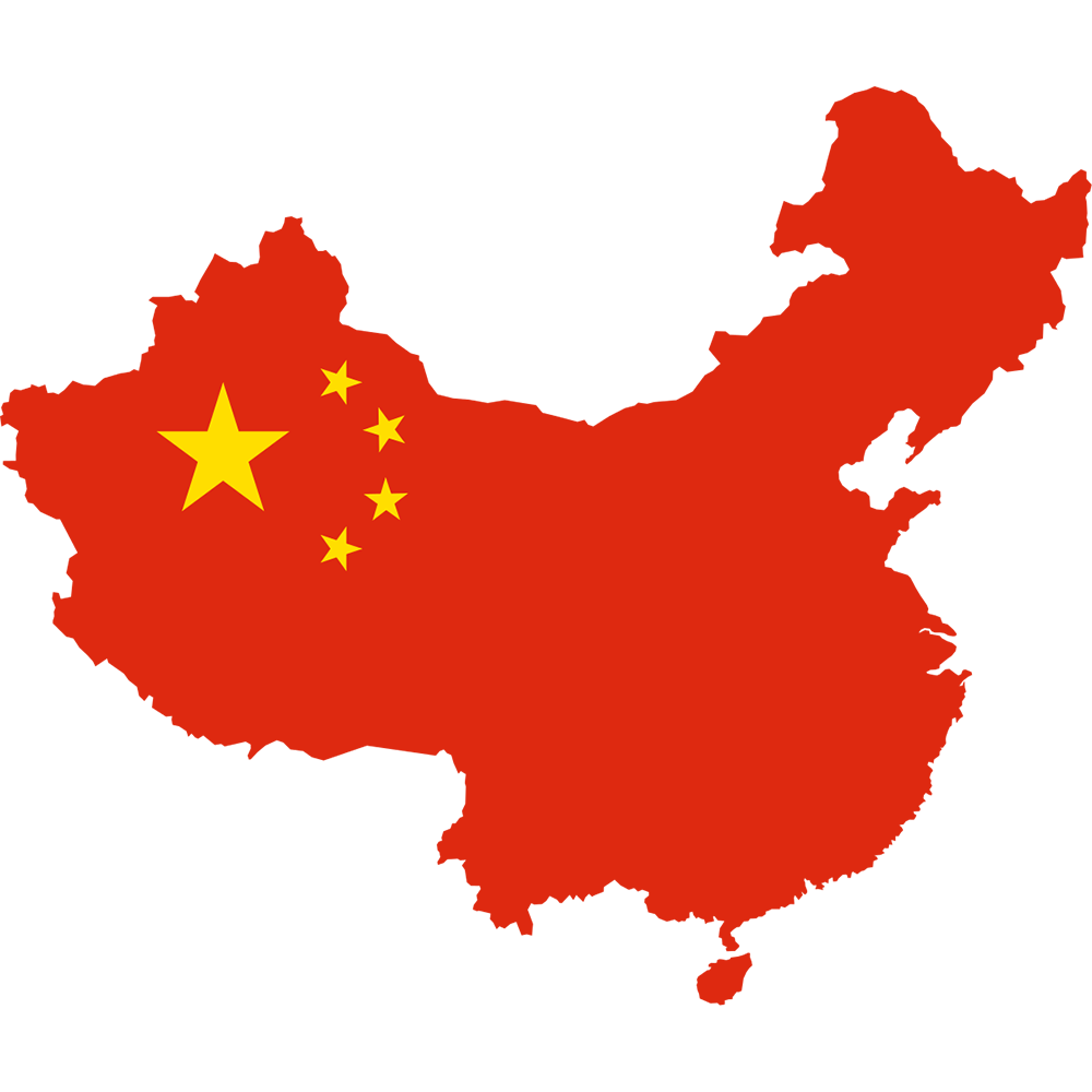 نقشه کشور چین