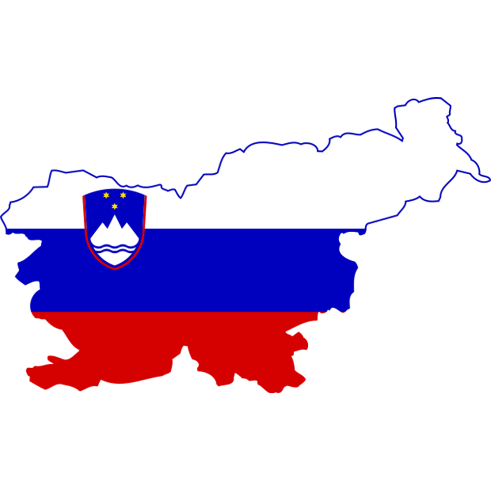 نقشه کشور اسلوونی